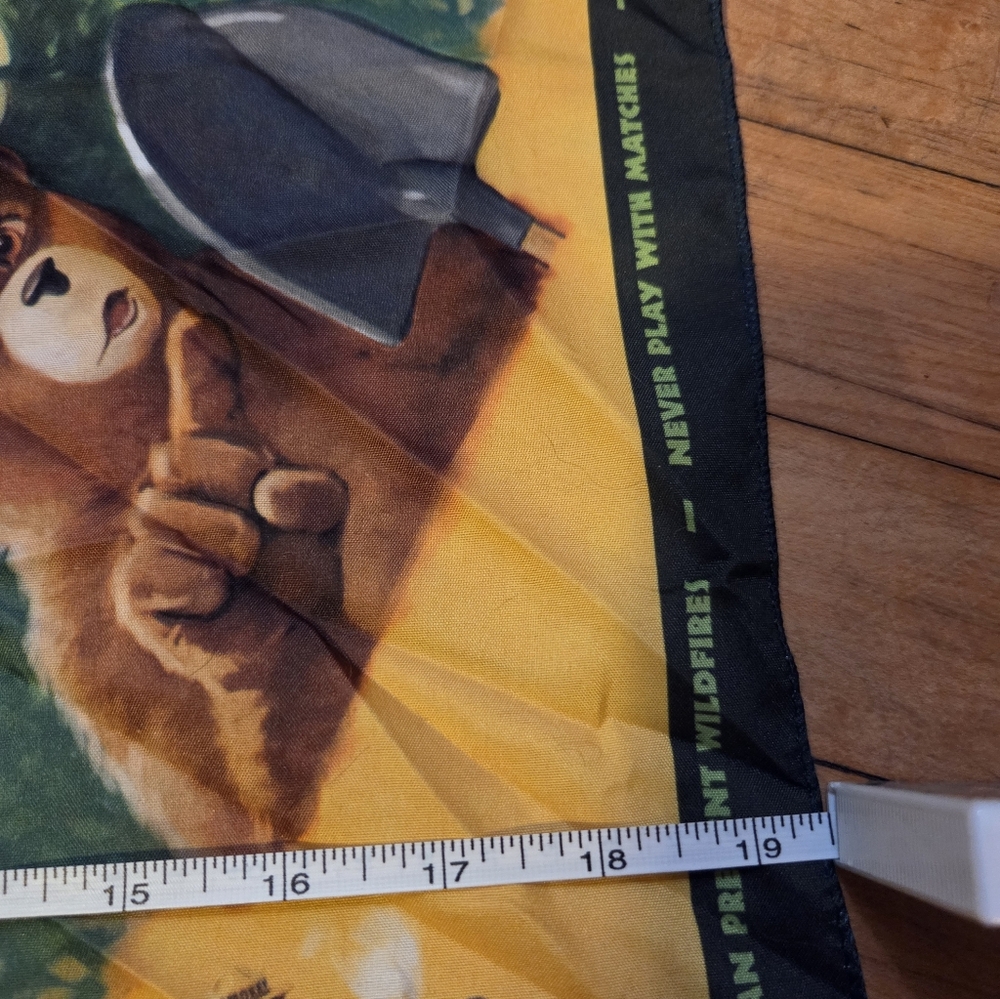 Smokey Bear Bandana 19.5" - Picture 2 of 2